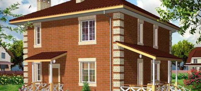 Проект двухэтажного дома 136 кв.м — 102-136